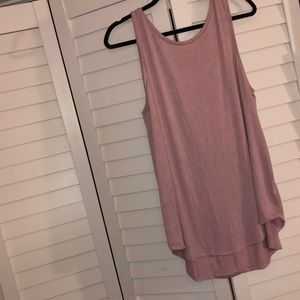 Light pink luxe tank top✨